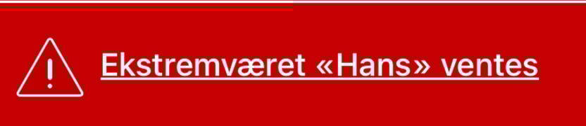 Ukesgolf runde 12 avlyses